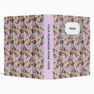 Classeur Vintage Natural Fall Animal Forest Waterton