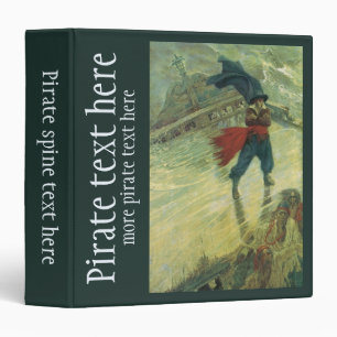 Classeur Vintage Pirate, Le Hollandais Volant par Howard Py