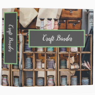 Classeur vintage pour l'artisanat Personnalisable