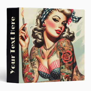 Classeur Vintage Tattoo Old School Pin-up