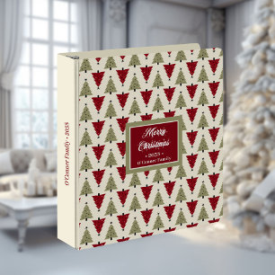 Classeur Vintage Tendance Minimaliste Noël Organis