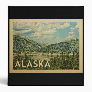 Classeur Vintage voyage de l'Alaska