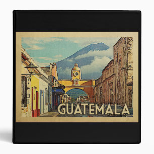 Classeur Vintage voyage du Guatemala