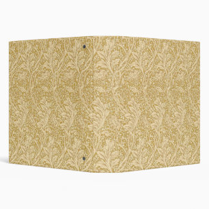 Classeur Vintage William Morris Arcadia Or Sans Couture