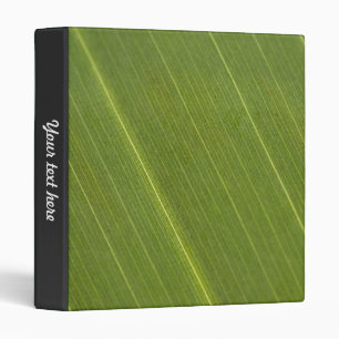 Classeur vinyle à feuille de palmier