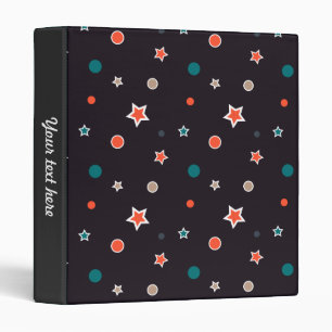 Classeur vinyle Étoiles de Noël