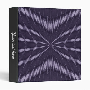 Classeur vinyle fantaisie violette