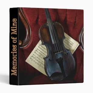Classeur Violon Sur La Composition De La Musique