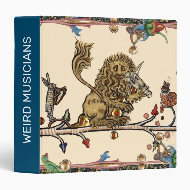 Classeur Violoniste Lion, Hare (Devant/Côté)