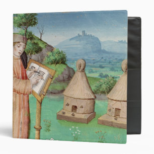 Classeur Virgil écrivant la vie des abeilles