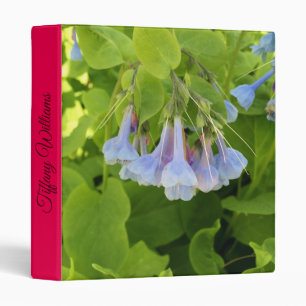 Classeur Virginia Blue cloches Flower