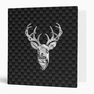 Classeur Visage argenté de cerfs communs sur la copie de