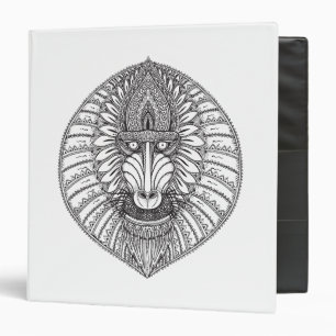 Classeur Visage inspiré de babouin