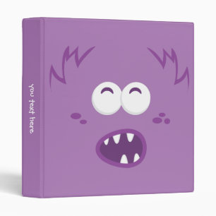 Classeur visage pourpre monstre