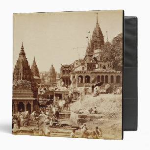 Classeur Vishnu Pud et d'autres temples, Benares (photo de