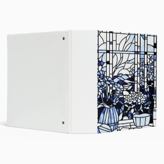 Classeur Vitrail du jardin bleu