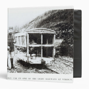 Classeur Voiture d'ambulance sur un des chemins de fer