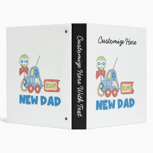 Classeur Voiture Nouveau Papa C'est un garçon Cadeaux