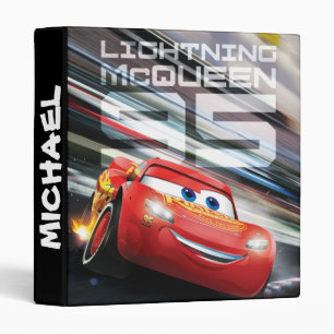 Classeur Voitures 3  Lightning McQueen - Leader de pack