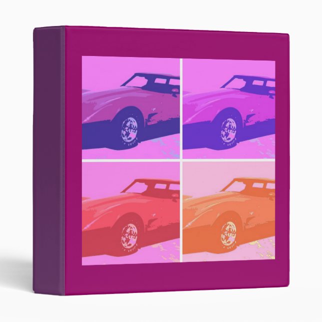 Classeur Voitures Classiques 1979 (Devant/Côté)