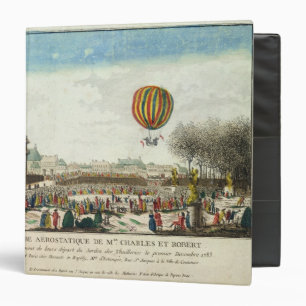 Classeur Vol de Jacques Charles et de Nicholas Robert