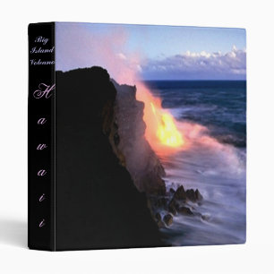 Classeur volcan de Big Island Hawaii