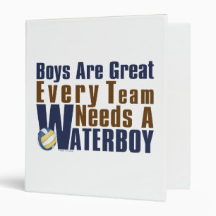 Classeur Vollyball Waterboy en bleu