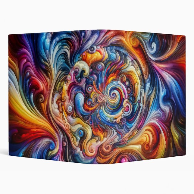 Classeur Vortex couleur dynamique (Arrière-plan)