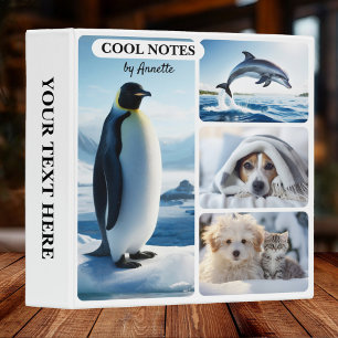 Classeur Vos photos Cool Amoureux des animaux d'hiver Class