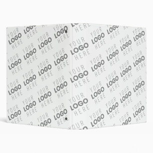 Classeur Votre image/logo éclairé automatiquement + Motif