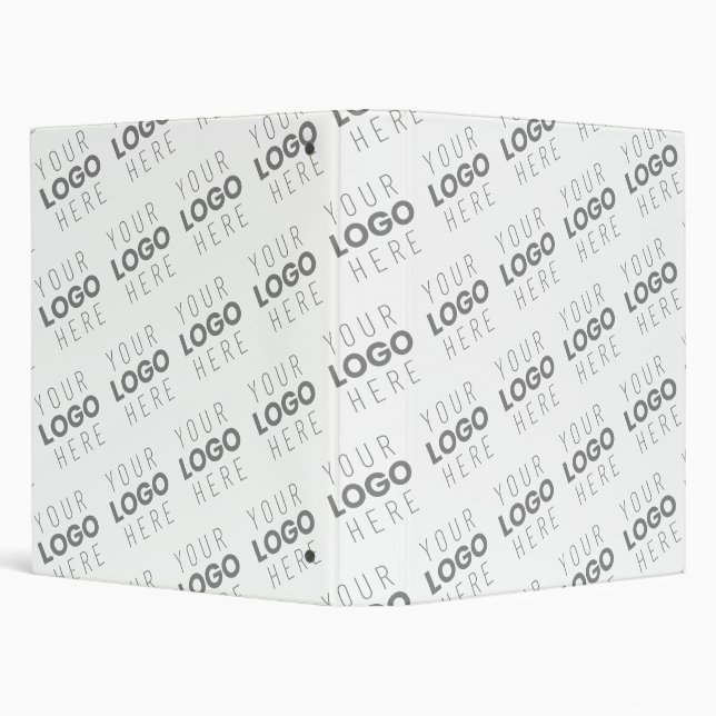 Classeur Votre image/logo éclairé automatiquement + Motif (Arrière-plan)