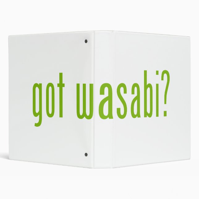 Classeur vous avez wasabi ? (Arrière-plan)