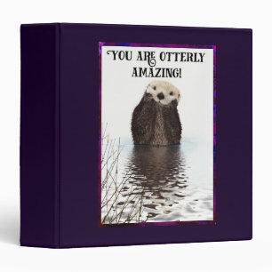 Classeur Vous êtes Otterly Extraordinaire Cute Pun avec Swe
