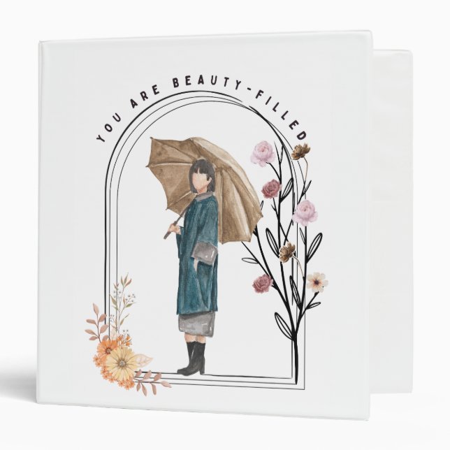 Classeur Vous Êtes Plein De Beauté (Devant/Intérieur)