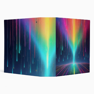 Classeur Voyage en goutte arc-en-ciel