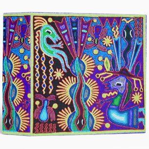 Classeur Voyage tribal maya mexicain de Boho d'art d'Oaxaca