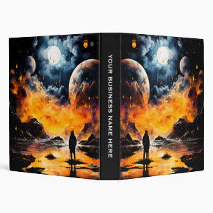 Classeur Voyageur astronaute Horizon cosmique Journey