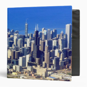 Classeur Vue aérienne de Chicago du centre avec le lac