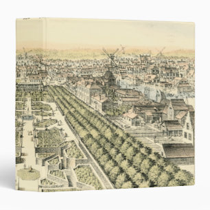 Classeur Vue aérienne du jardin formel par Eric Dahlbergh