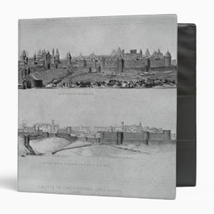 Classeur Vue de Carcassonne du côté Ouest
