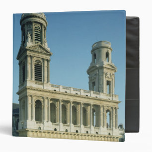 Classeur Vue de la façade de l'église de