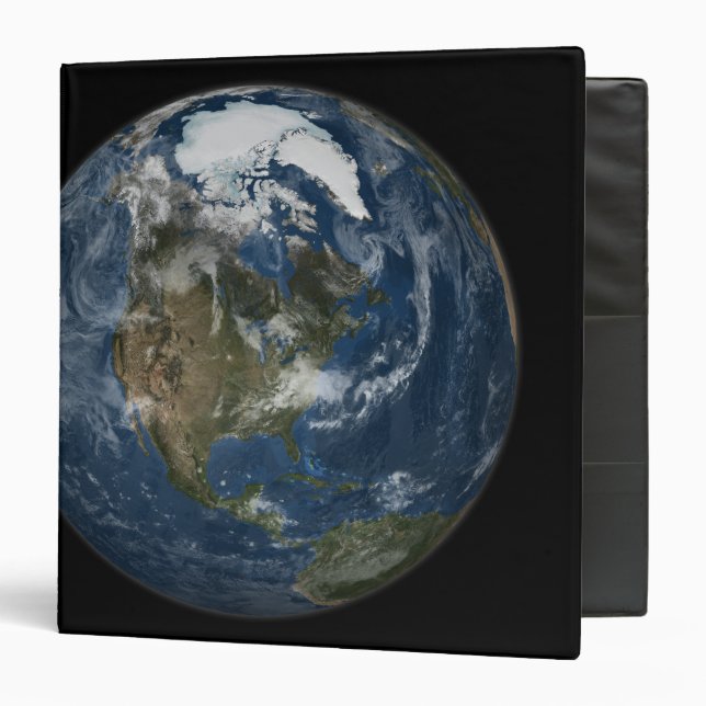 Classeur Vue de la Terre (Devant/Intérieur)