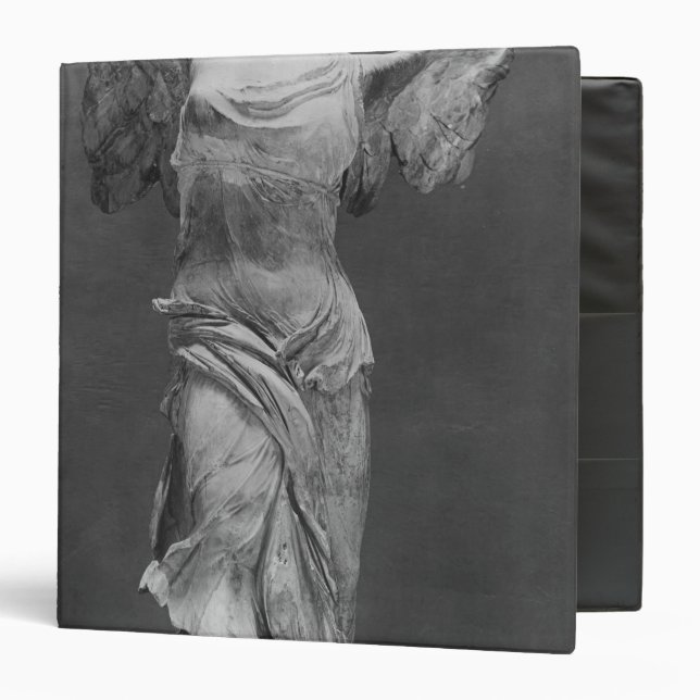 Classeur Vue de la victoire Samothrace dans le musée de (Devant/Intérieur)