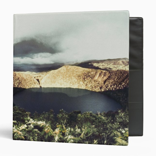 Classeur Vue de lac Guatavita (Devant/Intérieur)