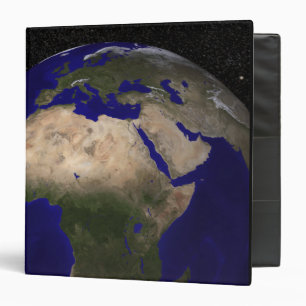 Classeur Vue de l'Afrique, l'Europe, le Moyen-Orient, et