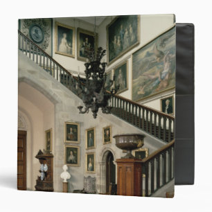 Classeur Vue de l'escalier Hall, 1812-15