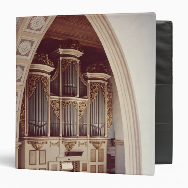 Classeur Vue de l'organe dans l'église chez Rotha (Devant/Intérieur)