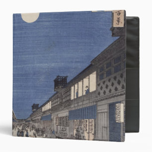 Classeur Vue de nuit de rue de Saruwaka