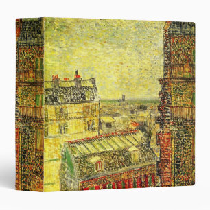 Classeur Vue de Paris depuis la chambre de Vincent par Vinc