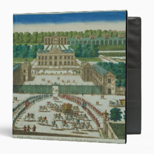 Classeur Vue et perspective de l'entrée au Chatea